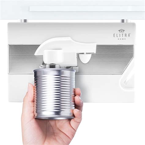 stainless steel under cabinet electric can opener|best rated electric can opener.